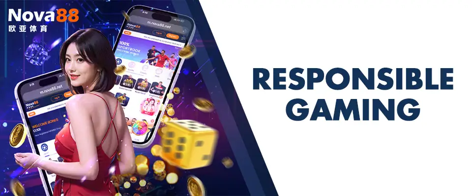 Responsible Gaming at Nova88 - Mobile Banner